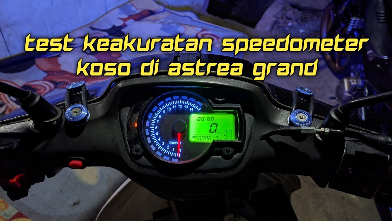 Seberapa Akurat Speedometer Koso Di Astrea Grand? YouTube