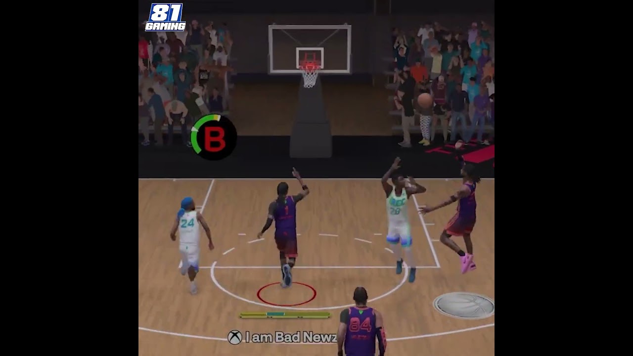#NBA2K27 #EarlyAccess | 🔥 FIRE PLAY — Jones Forces the Miss, Then Finds Bad Newz for the Alley-Oop!