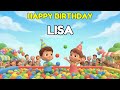 LISA Happy Birthday Song 👑 Premium 3D Animation