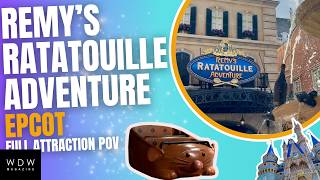 Remys Ratatouille Adventure Epcot Attraction POV