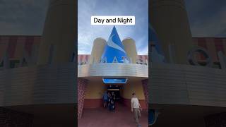 Mickey’s new sorcerer hat at Disney’s Hollywood Studios day and at night. #sorcerermickey