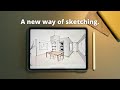 A new way of sketching morpholiotrace