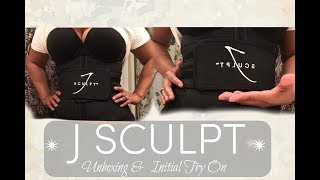 J Sculpt Fitness Belt Unboxing and Try On