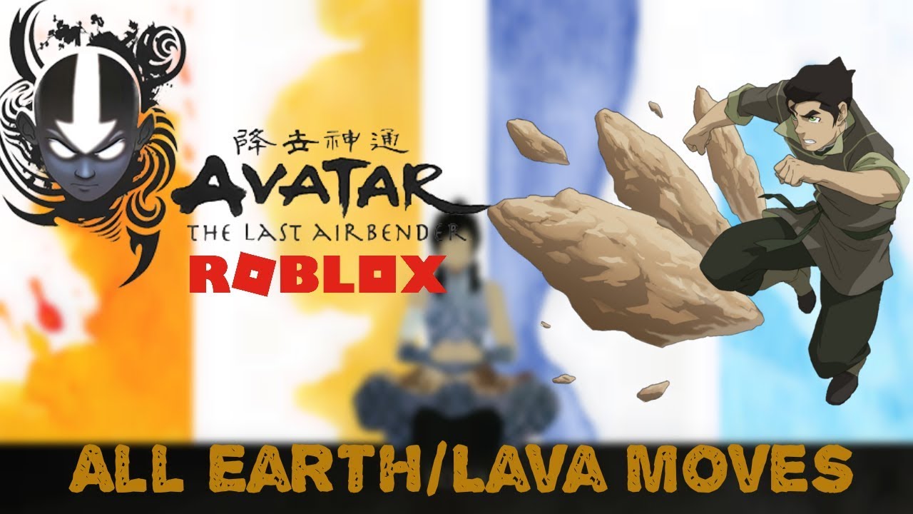 All Earth Lava Moves Roblox Avatar The Last Airbender Youtube - download mp3 roblox avatar the last airbender earth moves