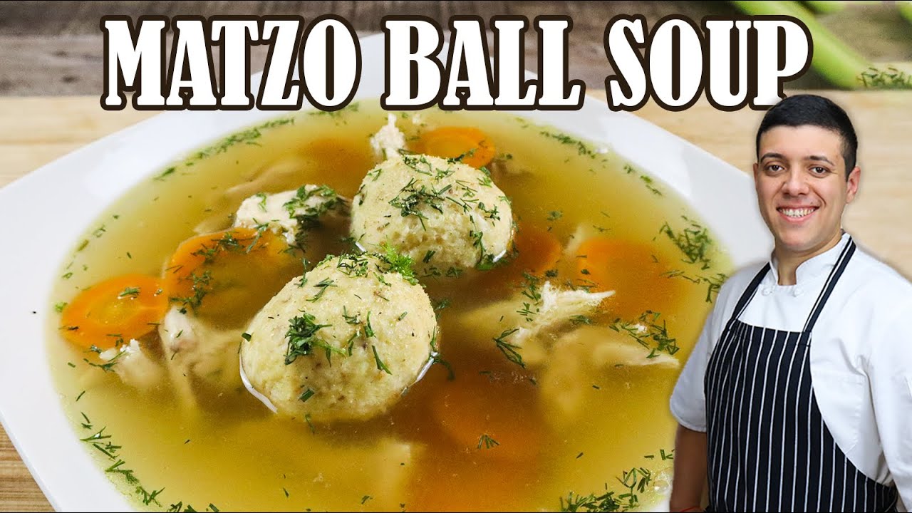 Best Matzo Ball Soup Recipe by Lounging with Lenny YouTube