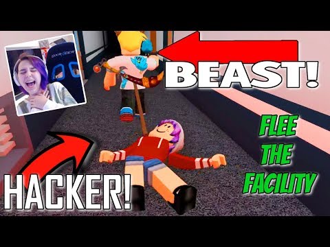 Chad The Beast And Audrey The Hacker In Roblox Youtube - audrey is a hacker and chad is a beast roblox escape the facility
