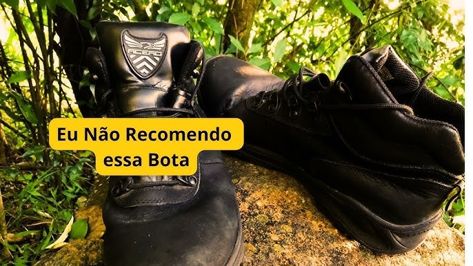 Coturno Águia Boot Wear Em Couro Resistente A Fogo E Água