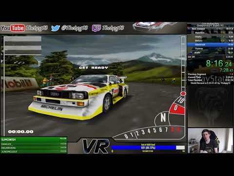 Colin McRae Rally - Championship% (Expert) Speedrun in [2:20:36
