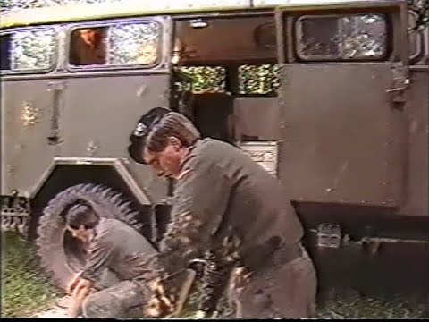1985: Der Feldküchentrupp mit \