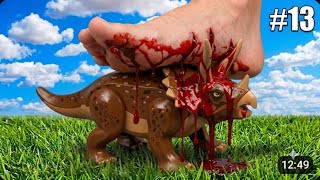 Auf welchen LEGO-Dinosaurier tritt man am meisten? (Teil 2)