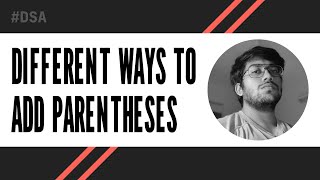 Different Ways To Add Parentheses - LeetCode 241 | C++