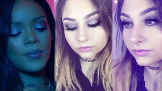 Rihanna Official Work Music Video Makeup Tutorial | BeautyByJosieK #2017 screenshot 2