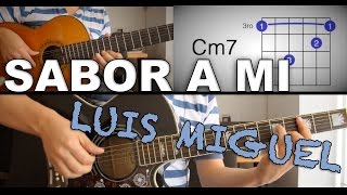 Vignette de la vidéo "Sabor A Mi Luis Miguel Tutorial Cover - Acordes [Mauro Martinez]"