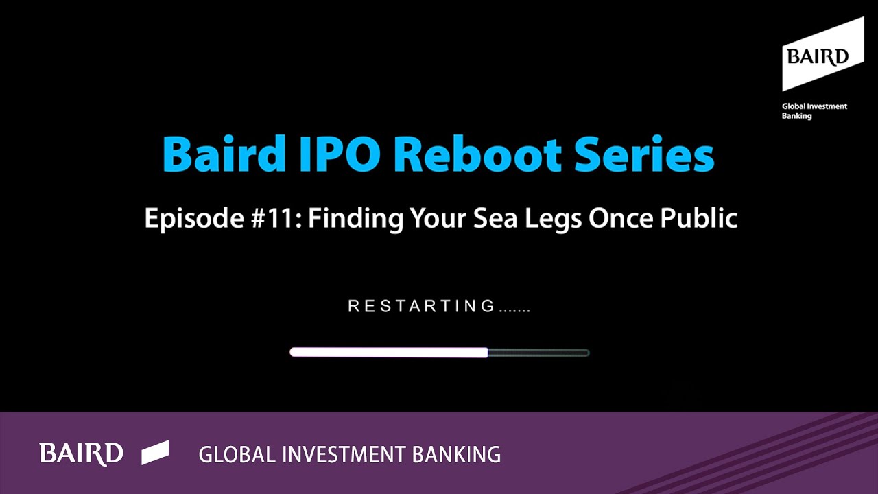 So, Your Company Went Public – What Happens Next? | IPO Reboot Series