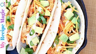 Easy Buffalo Chicken Tacos Buffalo Chicken Tacos Bubbies Kitchen Bubbies Com