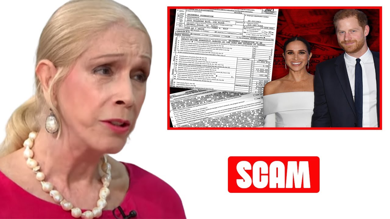 Archewell Is A Scam! Harry And Meghan's Charity REPORTED To The IRS, They Paid For Oprah Interview