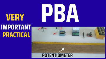 Internal resistance of cell using potentiometer with PBA questions| XII Physics