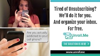 UNROLL.ME APP REVIEW: A Life Changing Way to Beat Phone Addiction screenshot 2