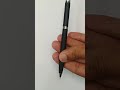 Matt Black Body with Silver Clip Twist Ball Pen | Premium Blue Ink Writing Pen
