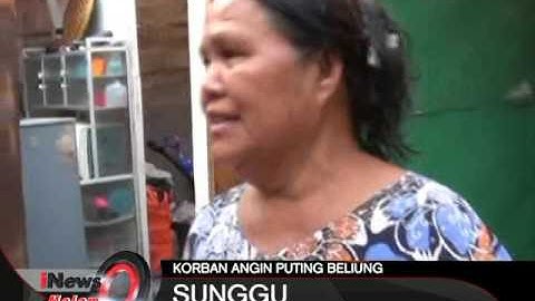 Angin Puting Beliung, Belasan Rumah Rusak Dan Pohon Tumbang Di Makassar - iNews Malam 29/11