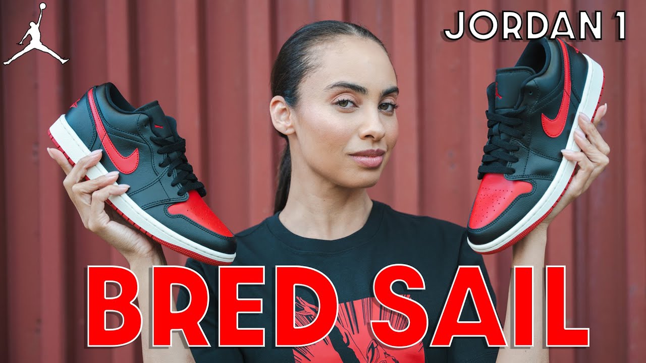 Air Jordan 1 Low WMNS Bred Sail