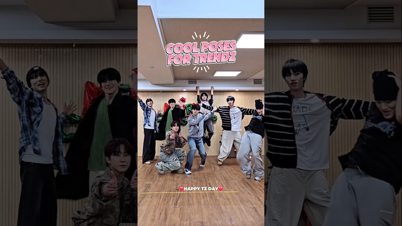 Cool poses for TRENDZ😎 