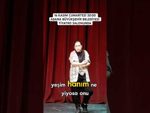Stand Up 16 Kasım Cumartesi 20:00 Adana Büyükşehir Belediyesi Tiyatro Salonunda!