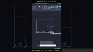 AutoCAD Tips 22 Dimension Set Move And Change Point #Shorts