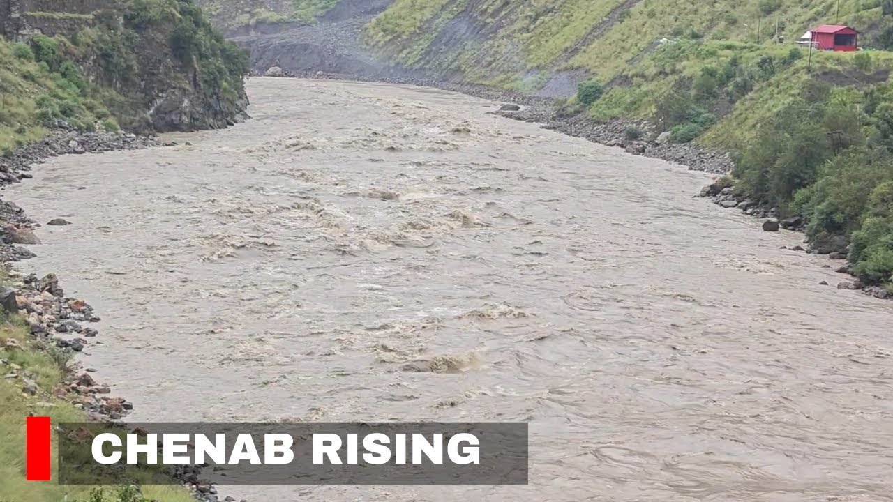 Water Level Rises in Chenab, People Appealed To Stay Away From Banks