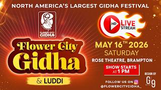 FLOWER CITY GIDDHA | LIVESTREAM