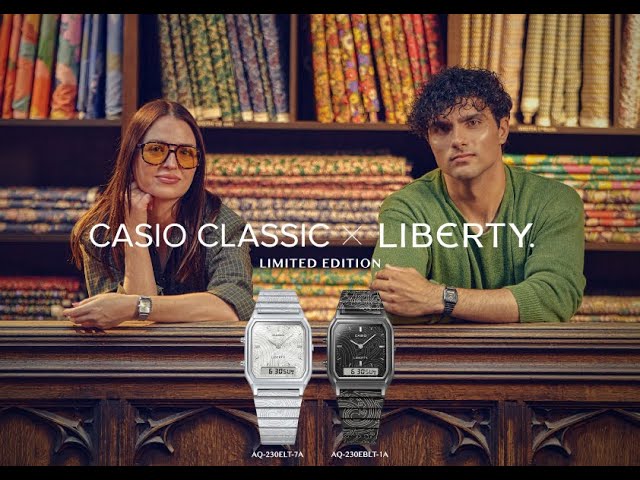 CASIO CLASSIC × LIBERTY. LIMITED EDITION | CASIO - YouTube