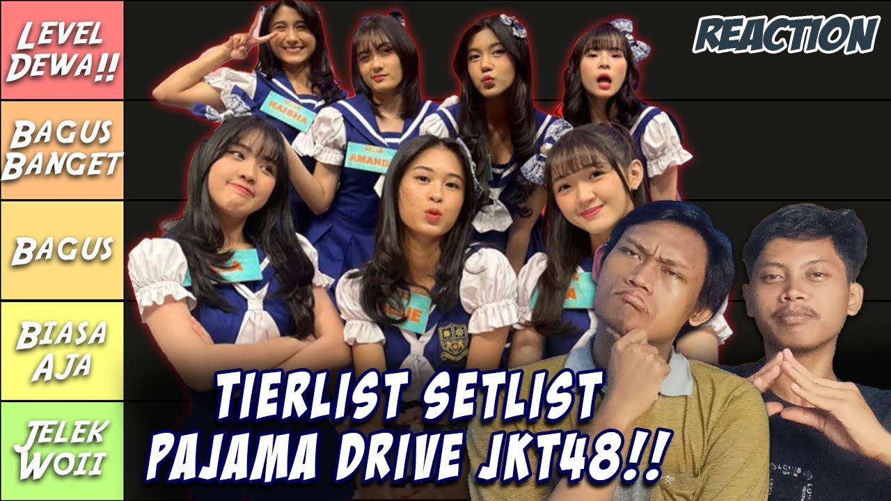 [Non-Wota Reaction & Tierlist] JKT48 Setlist Pajama Drive!!