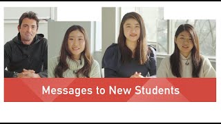 Students Round-table talk: Messages to future students