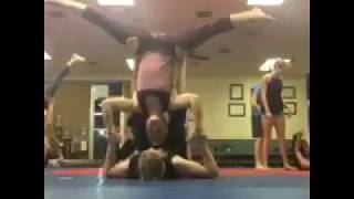 Madde and Ike: Cartwheel Acro Yoga