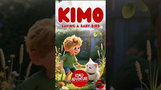 Kimo Saving A Baby Bird.