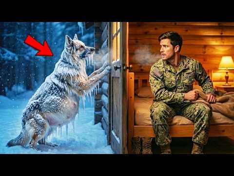 An Active-Duty Navy SEAL Found a Pregnant Dog Frozen on His Porch — What Followed Changed Everything