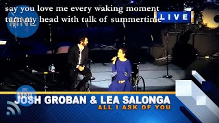 [KARAOKE] ALL I ASK OF YOU (Josh Groban & Lea Salonga) Momentum Live MNL