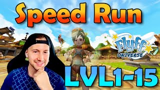 FlyFF Universe - Speed ​​Run Levels 1-15 | Under 20 Minutes | Burudeng Server | Global Server Sta...