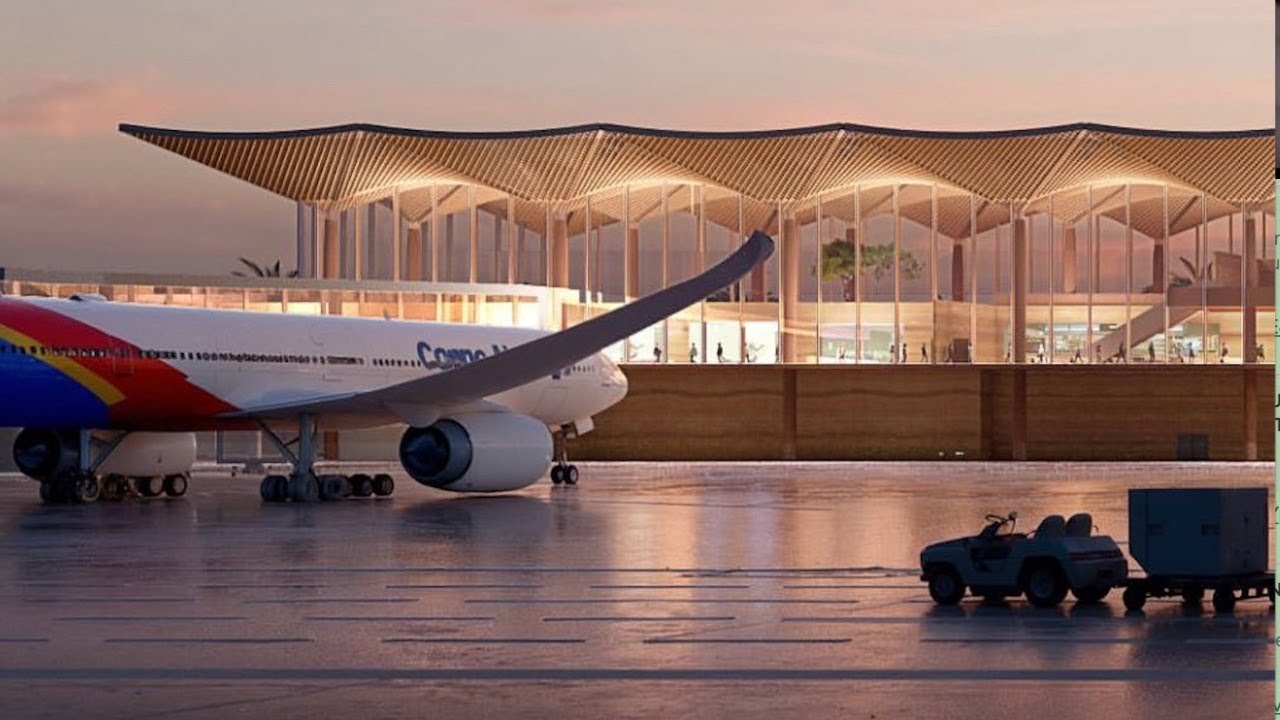 Вот новая модель аэропорта Нджили, придуманная американцами - YA MILVEST ELEKI?