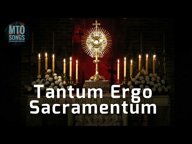 Tantum Ergo Sacramentum  | Latin Hymn. (With Luganda Translation) MTO 524. class=