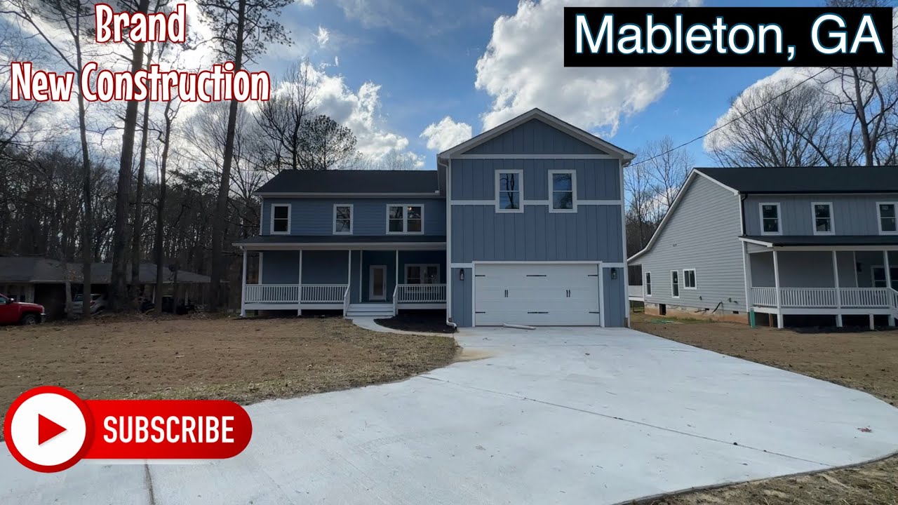 BRAND NEW CONSTRUCTION for UNDER 600k in Mableton, GA 4 Beds, 3.5