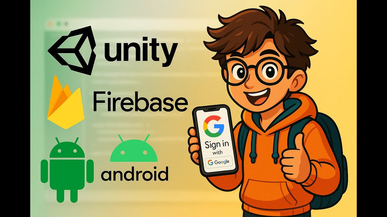 🎮 How to Connect Unity 6 with Firebase🔥 Google Sign In 🔐 on Android 🤖 ...