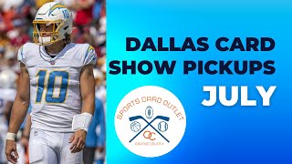 We Bought How Much Football? Dallas Card Show Pickups July Nfl 2022
