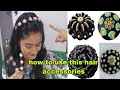 Clip hair band and four type of juda bun hair accessories all products link in discription 👇