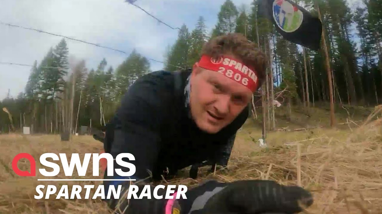 This man, who lost both his legs, now competes in Spartan Races and marathons SWNS YouTube
