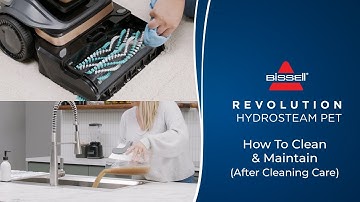 How to Clean & Maintain After Cleaning Care | Revolution® HydroSteam™ Pet Carpet Cleaner