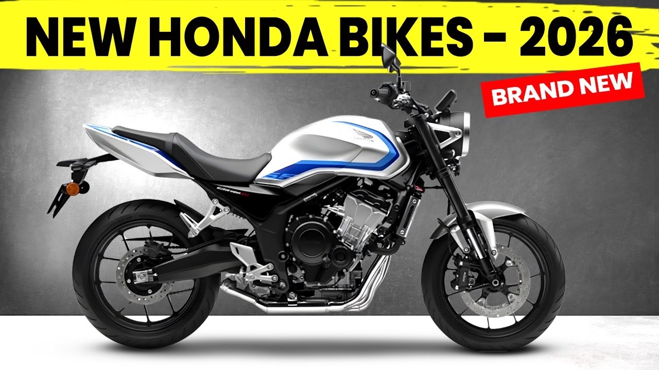 The 7 Greatest New Honda Motorcycles Of 2026!