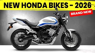 The 7 Greatest New Honda Motorcycles Of 2026!