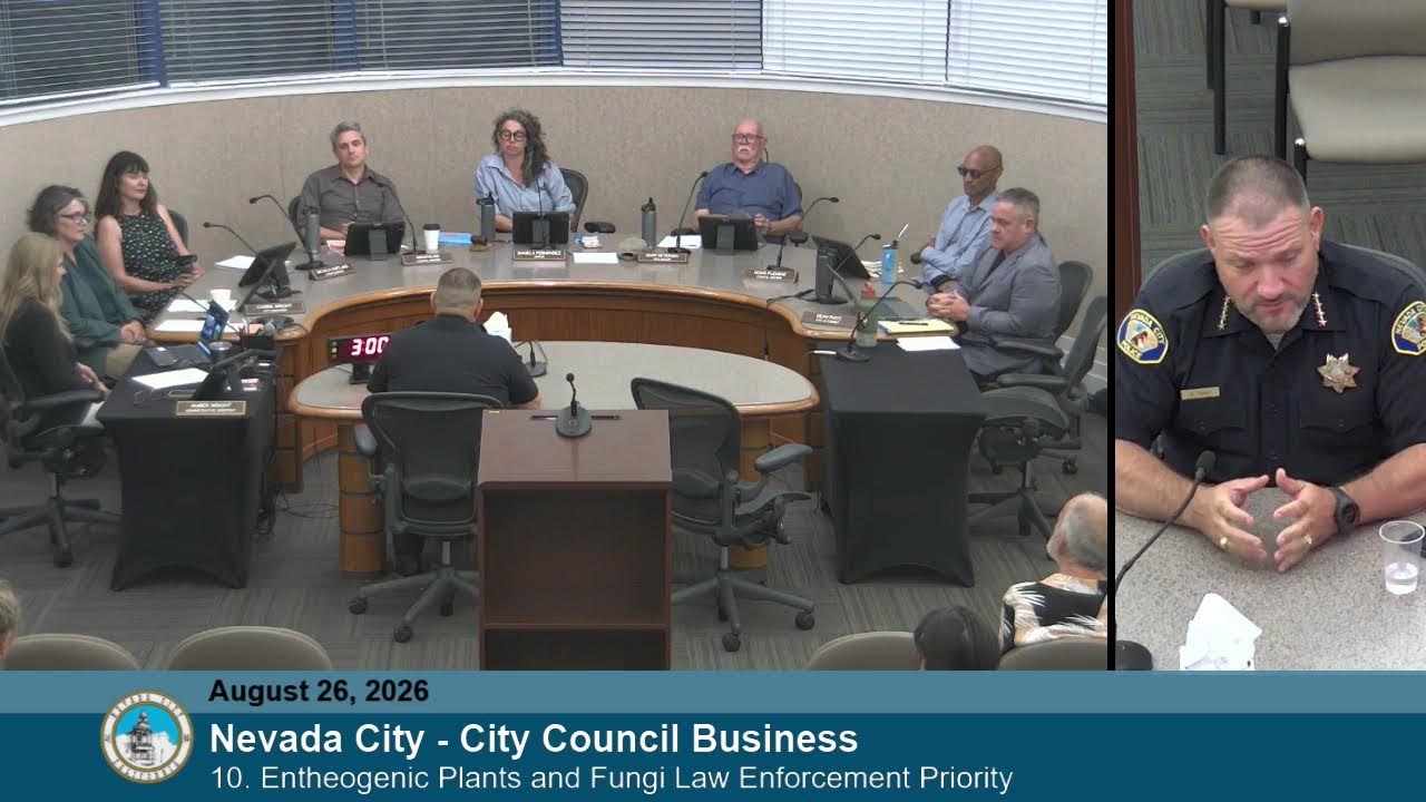 Cover image for Nevada City Unanimously Deprioritizes Psychedelic Plant Enforcement