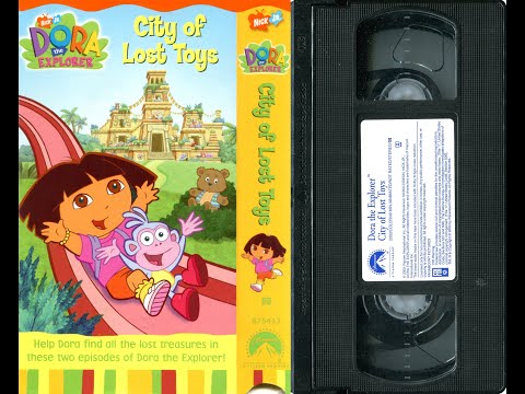 Opening to Dora the Explorer - City of Lost Toys (US VHS; 2003)